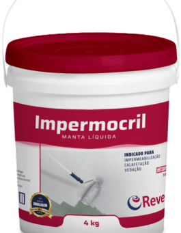 Impermocril – Manta Líquida Acrílica Impermeabilizante Flexível e Resistente