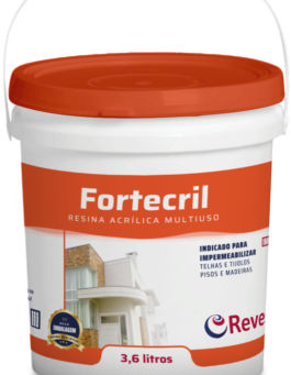 Fortecril – Resina Líquida Impermeabilizante Acrílica Multiuso